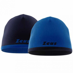 Zeus Reversible Beanie Winter Hat Blue Navy