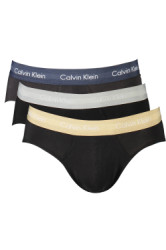Calvin Klein Perfektné Pánske Slipy Set 3 kusy Čierna