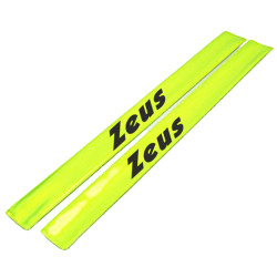 Zeus Reflective Running Bands Pack of 2 35 x 3 cm