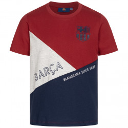 FC Barcelona Team Crest & Logo Boy T-shirt FCB-3-383