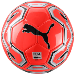 PUMA Futbalová Lopta Halová Futsal 1 FIFA veľkosť 4 Žlto Čierno Oranžová