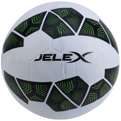 JELEX Bolzplatzheld Rubber Football black and white