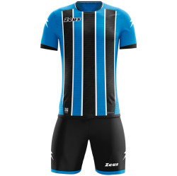 Zeus Icon Teamwear Set Jersey with Shorts royal blue black