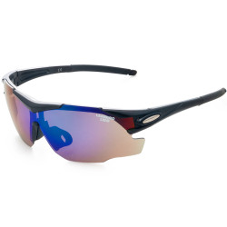 LEANDRO LIDO Challenger One Sports Slnečné Okuliare čierne viacfarebné