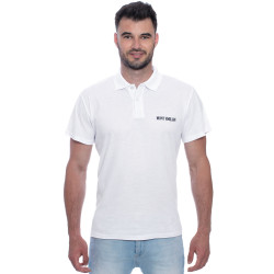 MONT EMILIAN "Caen" Men Basic Polo shirt white