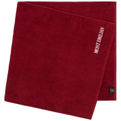 MONT EMILIAN "Annecy" Towel 100 x 50 cm red