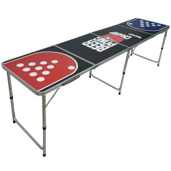 MUWO "Champ" beer pong table Set with 22 cups