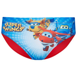 Sun City Super Wings Boy Swim Brief QE1751-red