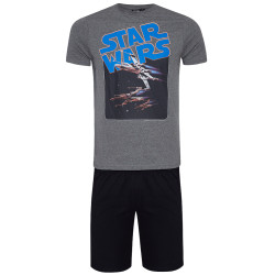 Sun City Star Wars Disney Men Pyjamas RH3595-grey