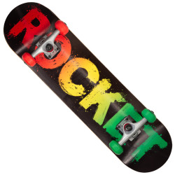Rocket Skateboards Rocket Rasta Fade 8" Skateboard RKT-COM-1535