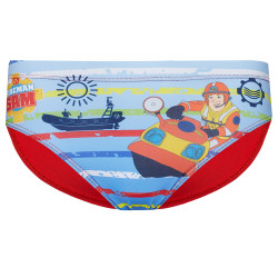Sun City Fireman Sam Boy Swim Brief SE1832-red