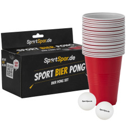 SportSpar .de Beer Pong Set with Cups and Balls