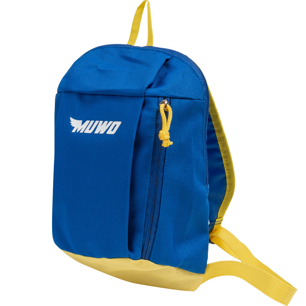MUWO "Adventure" Kids Mini Backpack 5l blue/yellow