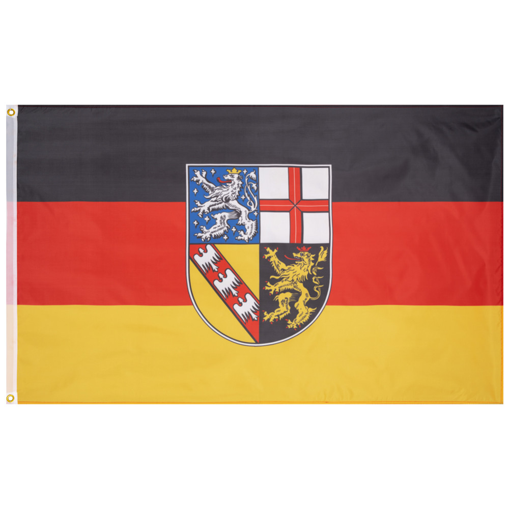 MUWO Saarland  "Deutschland" Flag 90x150cm
