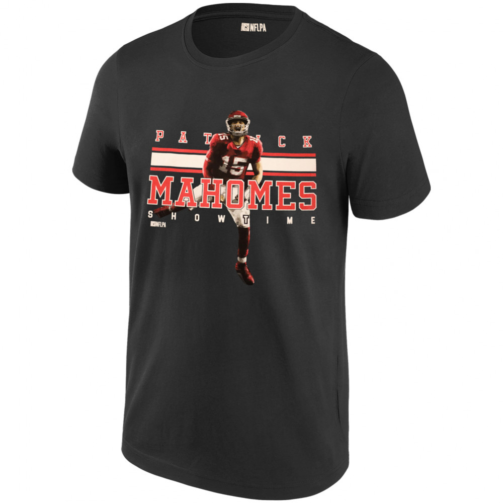 NFLPA Patrick Mahomes Showtime Kansas City Chiefs NFL Men T-shirt NFLTS03MB