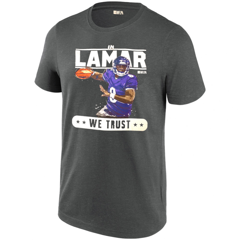 NFLPA Lamar Jackson Baltimore Ravens NFL Men T-shirt NFLTS08MPU
