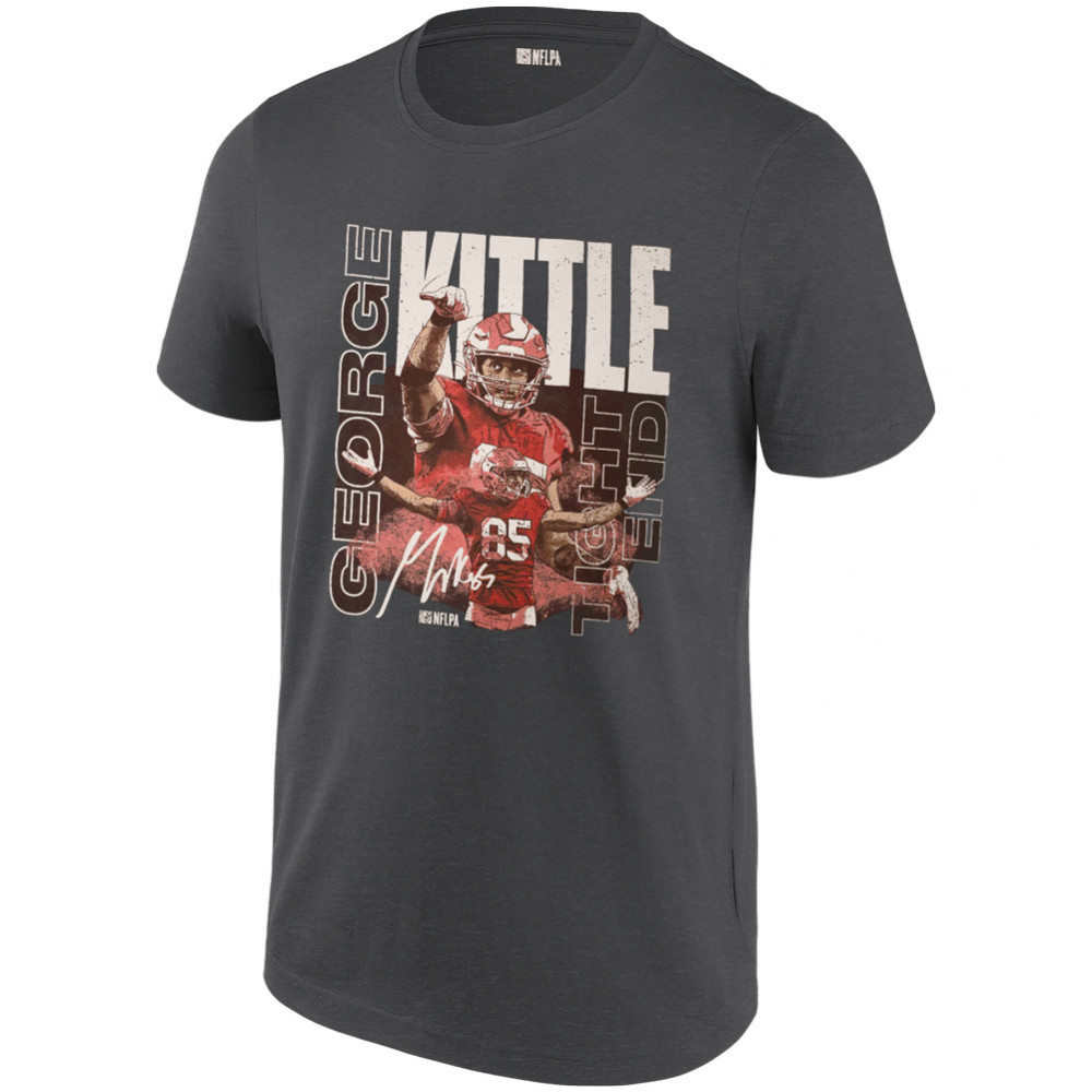 NFLPA George Kittle Tight End San Francisco 49ers NFL Men T-shirt NFLTS11MC
