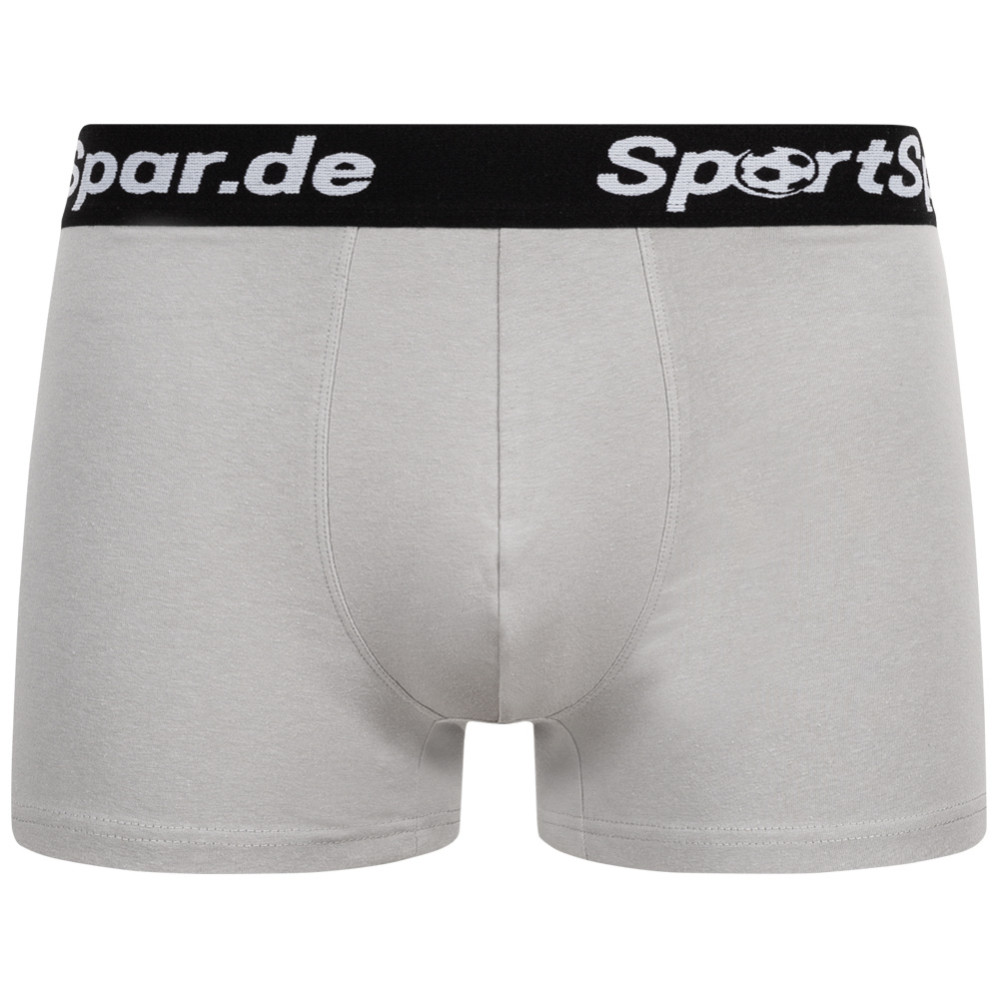 SportSpar Sportspar.de Men "Sparbuchse" Boxer Shorts grey