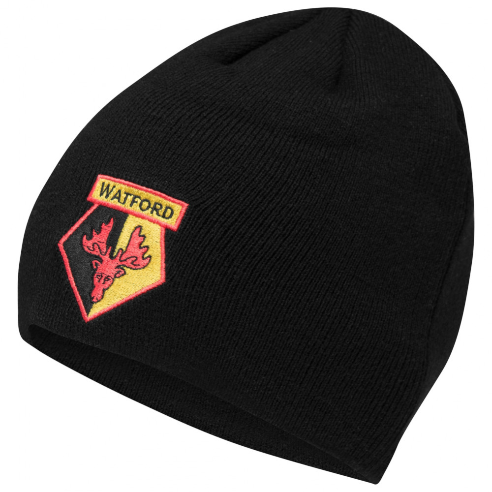 Official Club Merchandise Watford FC Beanie Hat WFC-STK-003